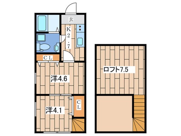 ＢＥＡＭＳ弘明寺の物件間取画像